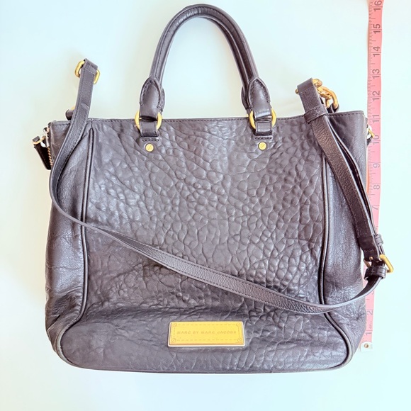 Marc By Marc Jacobs Black Pebbled Leather Tote - Picture 11 of 15